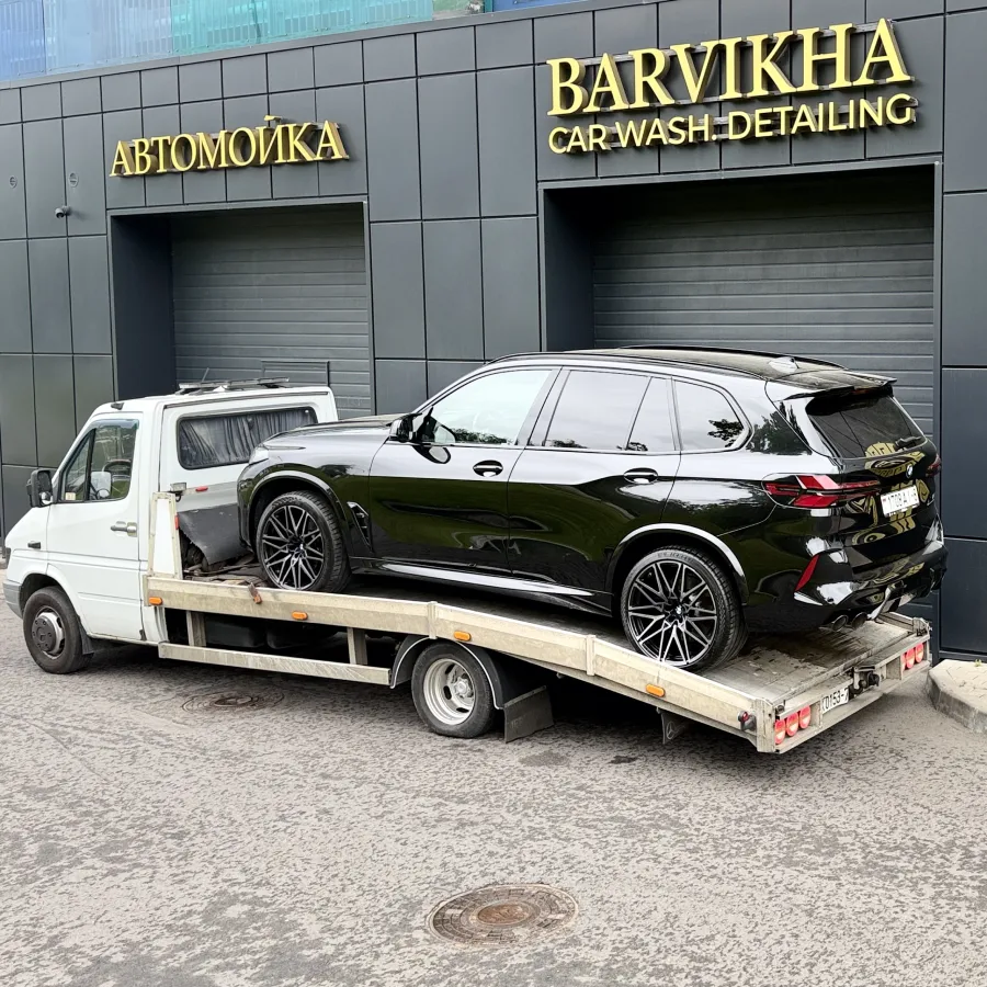 Покрытие стекол автомобиля составом «Антидождь»